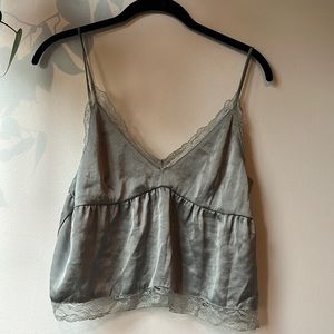 Aritzia Little Moon Camisole -  Blue